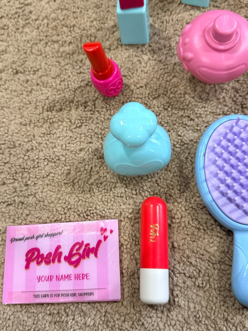 Kids Pretend Play Beauty & Shopping Accessory Set Toy Bundle Fun Lot - Picture 4 of 7